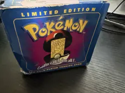 1999 Burger King Pokemon Jigglypuff Trading Card 23K Gold Plated, Sealed - Image 3