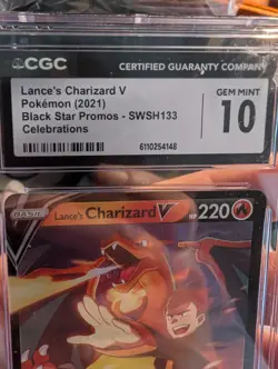 Lance's Charizard V SWSH133 SWSH: Sword & Shield Promo Cards Holo - Image 2
