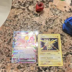 Pokemon TCG Zapdos Holo Mixed Card Lot by Nintendo – 2 Cards, English - Image 1