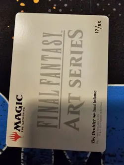 MTG Final Fantasy Vivi Ornitier Art Series Gold Signature #’d 17/53 - Image 2