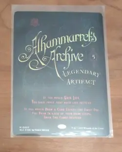 MTG Magic the Gathering Alhammarret's Archive Encyclopedia of Magic Foil #0027 - Image 1