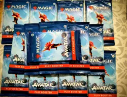 MTG Avatar the Last Airbender Play Booster Packs X15 Half Box - Image 1