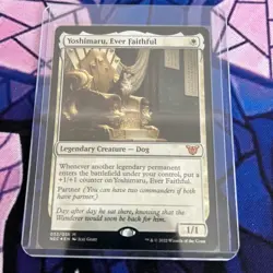 Yoshimaru, Ever Faithful Commander: Kamigawa: Neon Dynasty Foil - Image 1