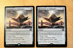 MTG Magic the Gathering 1x Monument to Endurance Aetherdrift NM - Image 1