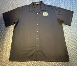 Magic The Gathering 10th Anniversary Black Button Down Shirt with Embroidery XL - Image 3