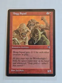 Mogg Squad - Tempest - LP - MTG Magic - Uncommon - Creature - Image 1
