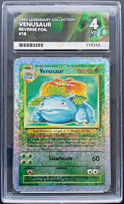 Pokemon Venusaur Legendary Collection Reverse Holo Rare 2002 19/110 ACE Graded - Image 1