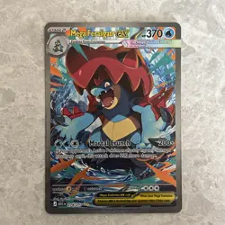 Pokemon TCG Mega Feraligatr EX 274/217 SIR English Ascended Heroes PACK FRESH NM - Image 1