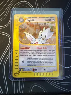 Pokemon Togetic H27/H32 2003 Aquapolis Holo - Image 1
