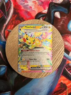 Pikachu ex 057/191 Sv08: Surging Sparks Double Rare Holo Pokemon TCG Near Mint - Image 1