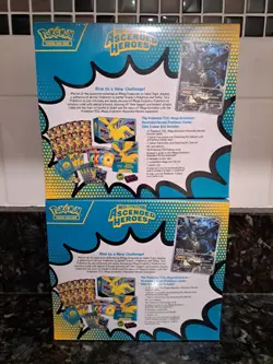POKEMON CENTER EXCLUSIVE Mega Evolution ASCENDED HEROES ETB IN HAND x2 - Image 3