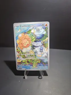 Castform Sunny Form 195/191 Illustration Rare - Surging Sparks - Pokemon TCG NM - Image 1
