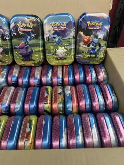 x50 EMPTY Ascended Heroes Mini Tins (6 Connecting Arts) - Pokemon TCG - Image 3