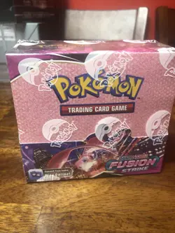 Pokemon TCG Fusion Strike Booster Box w/acrylic Case - Image 3