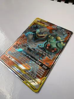 Pokemon Marshadow & Machamp GX TAG TEAM Ultra Rare Full Art 198/214 SM-Unbroken… - Image 1