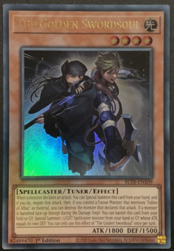 Yugioh! - The Golden Swordsoul - BLTR-EN109 - Ultra Rare - 1st Ed - NM/M - Image 1