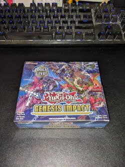 Genesis Impact Booster Box of 24 Packs Yu-Gi-Oh! TCG 1st Edition Factory Sealed - Image 1
