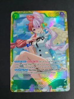 Uta EB03-061 Secret Rare One Piece Extra Booster Heroines - Image 1