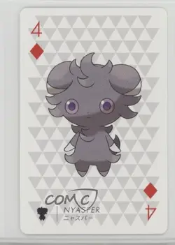 Espurr (4 of Diamonds) Pokemon Yveltal Playing Card #4D - Image 1