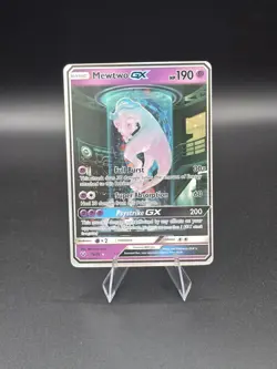 Pokemon TCG Shining Legends Mewtwo GX English Card 78/73 Secret Rare - Image 1