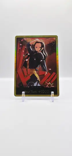 DON!! Card (Nico Robin) (Gold) Extra Booster One Piece Heroines Addition - Image 1