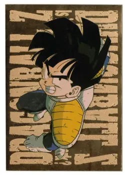 Dragon Ball Z Gohan Gold Foil Card G-5 - Image 1