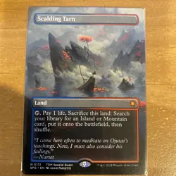 MTG Scalding Tarn - Borderless Near Mint NM English Special Guest Magic - Image 1