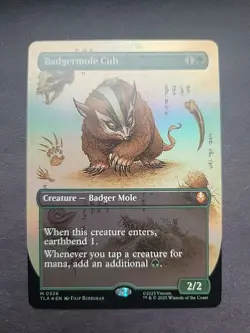 Badgermole Cub (Borderless) M Avatar: The Last Airbender 326 NM - Image 1