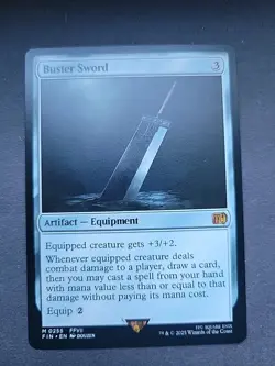 Buster Sword MTG Non-Foil Regularl - Image 1
