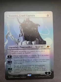 Tezzeret, Cruel Captain (Borderless) - Edge of Eternities (EOE) NM - Image 1