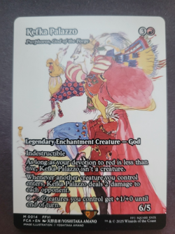 Kefka Palazzo Purphoros God Of The Forge - Showcase - Final Fantasy - Mtg - Image 1