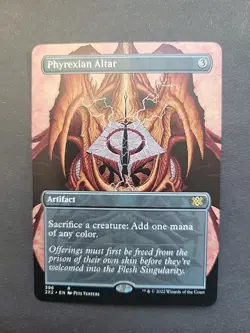 Phyrexian Altar - BORDERLESS - NM - MTG - Image 1