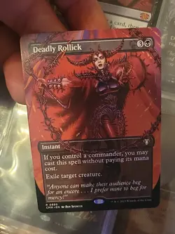 Deadly Rollick - BORDERLESS - NM - MTG - Image 5