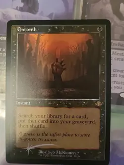 Near Mint, English - MTG - Entomb - Dominaria Remastered - Image 1
