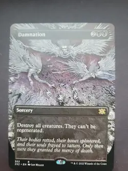 MTG - Damnation Borderless Full Art - Image 1