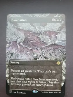 MTG - Damnation Borderless Full Art - Image 2
