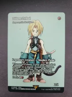 FINAL FANTASY: Through the Ages #43 Zidane Tribal magic the gathering - Image 1
