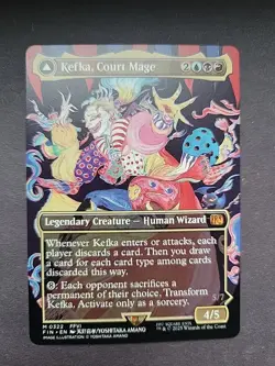 Kefka, Court Mage [NM] (Borderless) English Final Fantasy Non-Foil MTG - Image 1