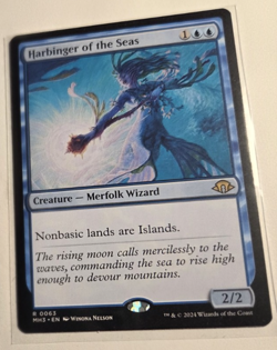 MTG, Harbinger of the Seas- Modern Horizons 3 Regular NM - Image 1