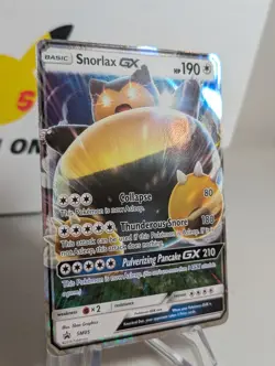 Snorlax GX SM05 Sun And Moon Black Star Promos 2016 Pokemon TCG LP/NM - Image 2
