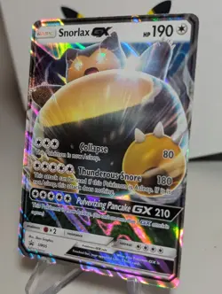 Snorlax GX SM05 Sun And Moon Black Star Promos 2016 Pokemon TCG LP/NM - Image 3