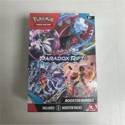 Pokemon Scarlet & Violet Paradox Rift Booster Bundle Box 2023 - 6 Booster Packs - Image 1