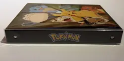 Pokemon 3 Ring Notebook Binder Pikachu With Starters Compatible W/ 9card Pages - Image 5