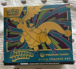 Pokemon TCG Ascended Heroes Pokemon Center Elite Trainer Box ETB *READ DESC* - Image 1