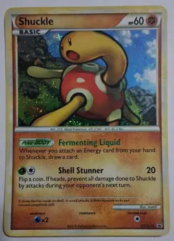 NM Shuckle - Holo #HGSS15 Heartgold & Soulsilver Promo Pokemon TCG - Image 1