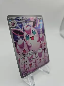 Wigglytuff, Pokemon Near Mint, Phantasmal Flames, Illustration Rare, 105/94 - Image 3