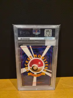 PSA 9 Japanese Pokemon Base Set Nidoking Holo #034 1996 - Image 2