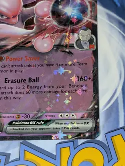 Team Rocket's Mewtwo Ex 081/182 Double Rare Holo Sv10: Destined Rivals Pokemon - Image 5