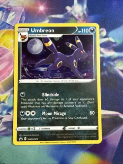 Pokemon TCG Umbreon Sword & Shield Swsh129 Promo - Image 1