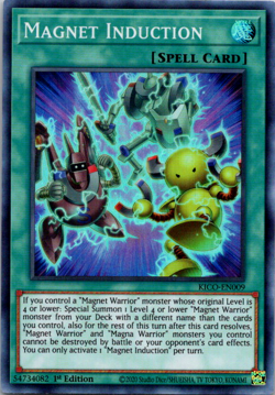 Magnet Induction - KICO-EN009 - Super Rare - 1st Edition x1 - Image 1